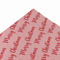 Papel Seda 25 hojas 86x62cm MERRY CHRISTMAS Rosa V./Rojo