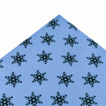 Papel Seda 25 hojas 62x86cm SNOWFLAKE Azul Celeste/Verde B.