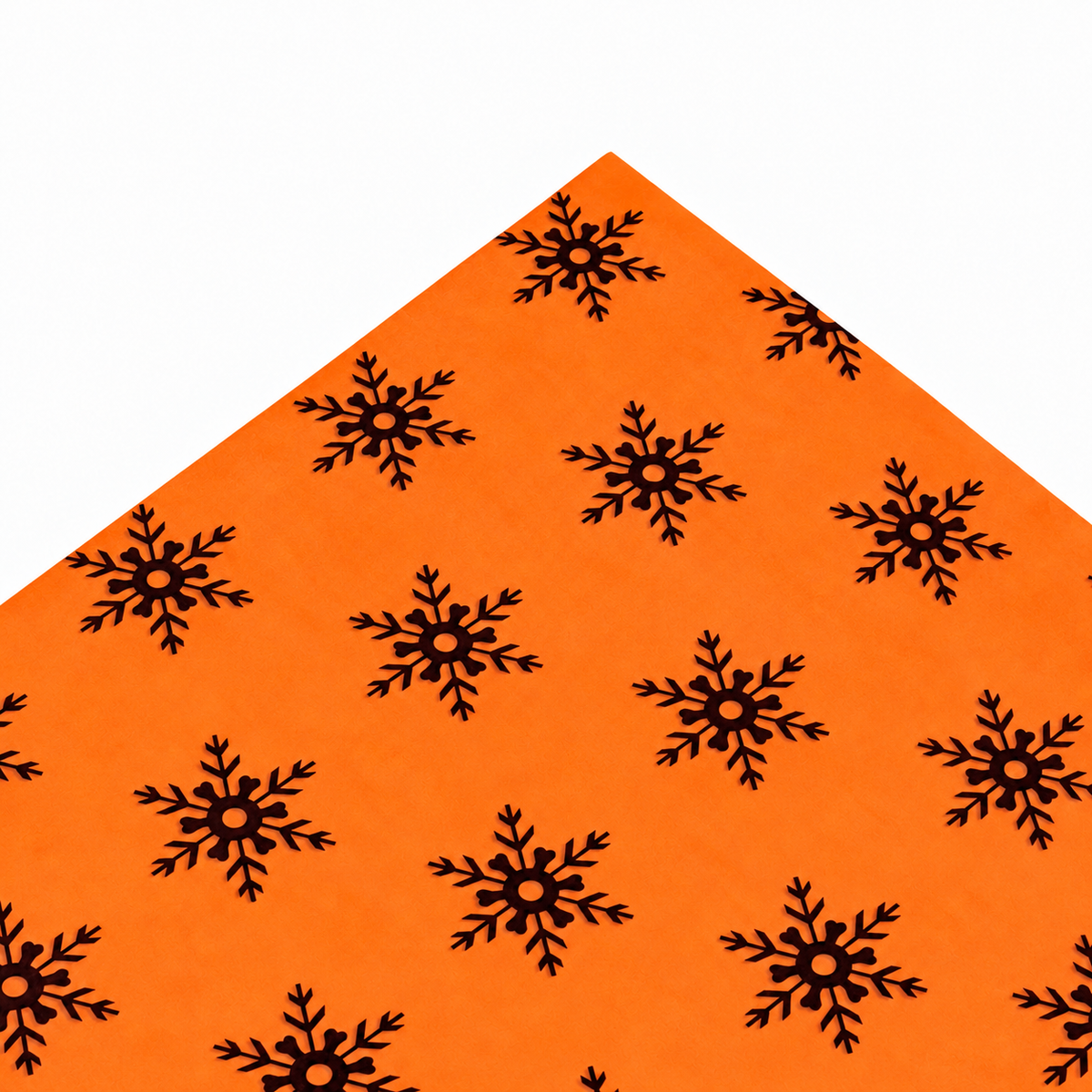 Papel Seda 25 hojas 62x86cm SNOWFLAKE Orange/Teja