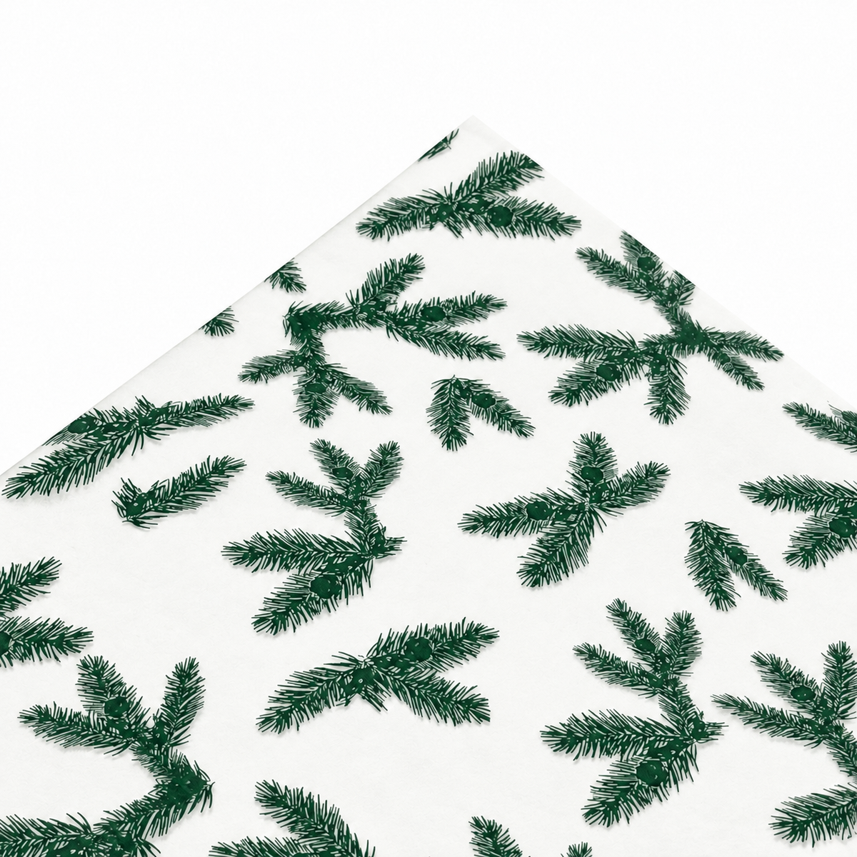 Papel Seda 25 hojas 86x62cm ABETO Verde Bosque