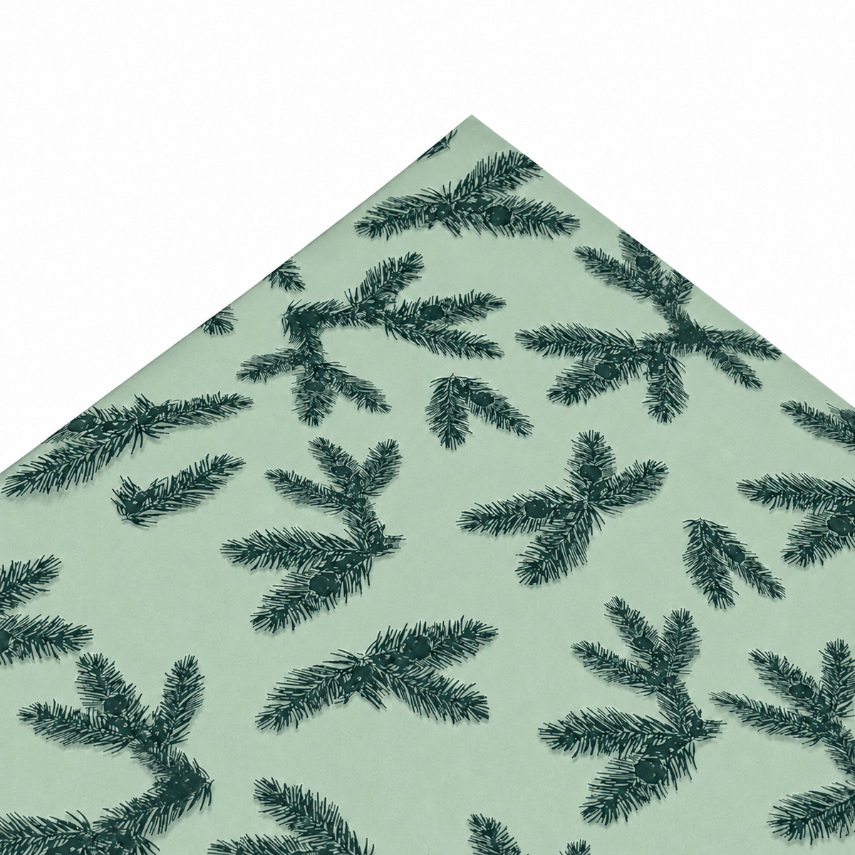 Papel Seda 500 Hojas 62x86cm ABETO Verde Vintage/Verde B.