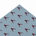 Papel Seda 25 hojas 62x86cm RENO Azul Vintage/Burdeos