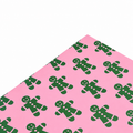 Tissue Paper 500 Sheets 62x86cm GINGER Candy Pink/Green Grass