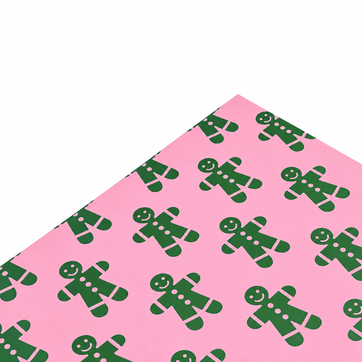 Tissue Paper 500 Sheets 62x86cm GINGER Candy Pink/Green Grass