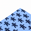 Tissue Paper 500 Sheets 62x86cm GINGER Sky Blue/Chocolate