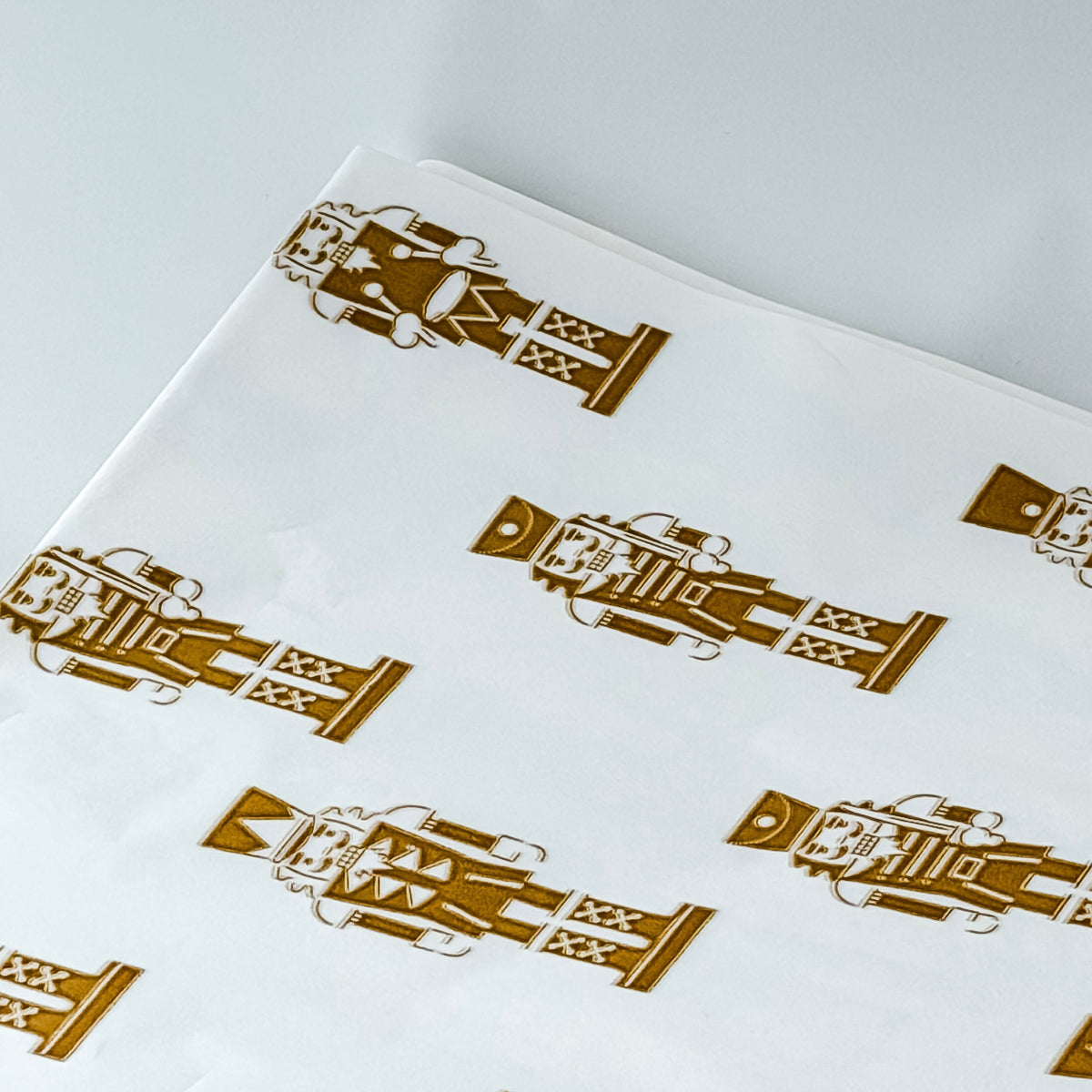 Papel Seda 25 Hojas 62x86cm NUTCRACKER Mustard