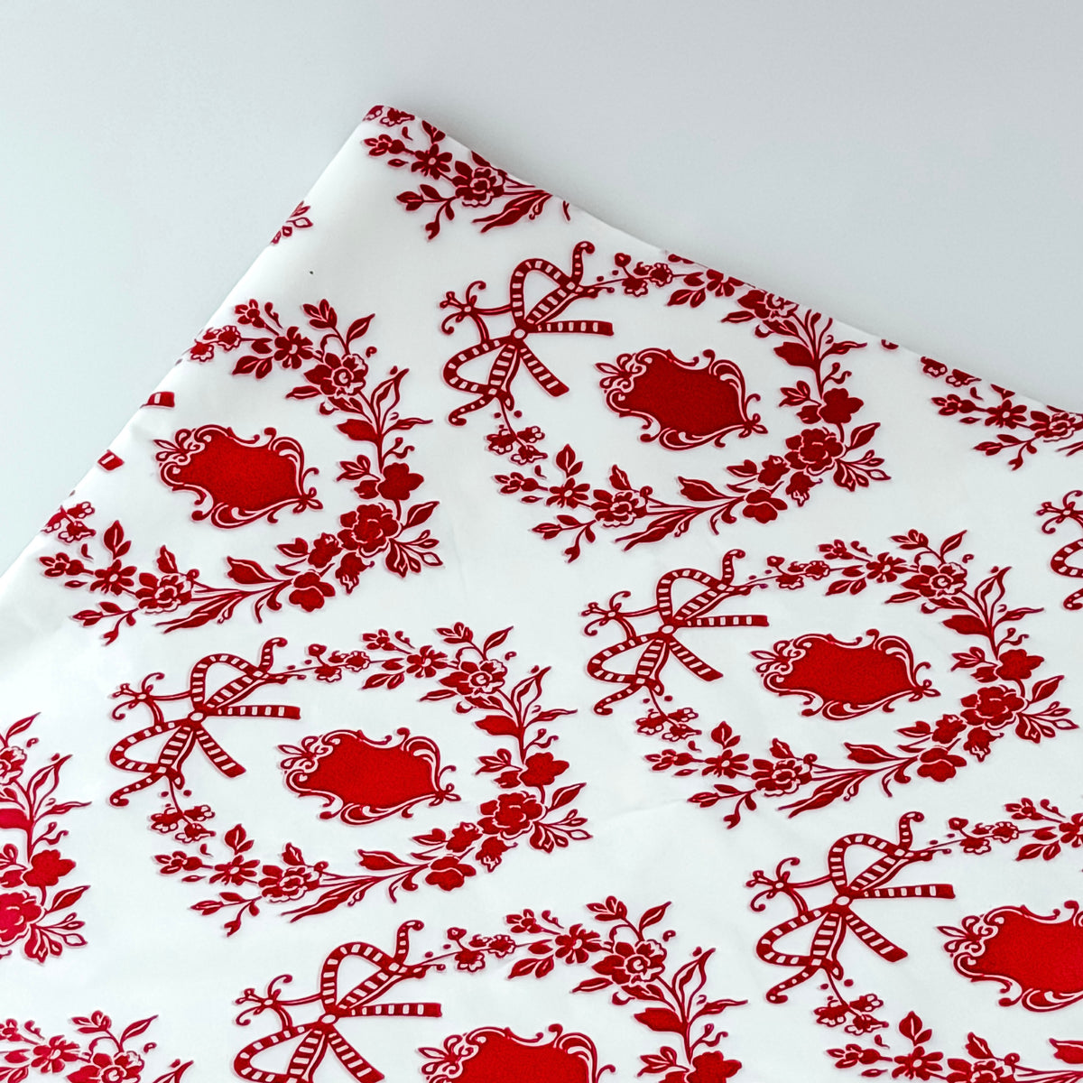 Papel Seda 25 Hojas 62x86cm CROWN Rojo