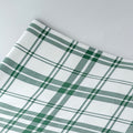 Papier de soie 25 feuilles 62x86cm TARTAN Vert Vintage