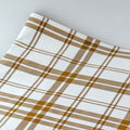 Papel Seda 25 Hojas 62x86cm TARTAN Mustard
