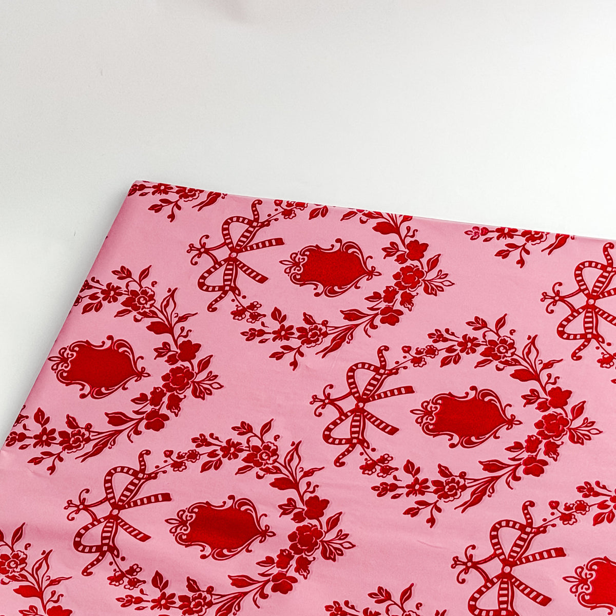 Papel Seda 500 Hojas 62x86cm CROWN Candy Pink/Rojo
