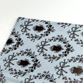 Papel Seda 500 Hojas 62x86cm CROWN Azul Vintage/Chocolat