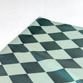 Papel Seda 25 hojas 86x62cm DIAMOND Verde Vintage/Verde B.