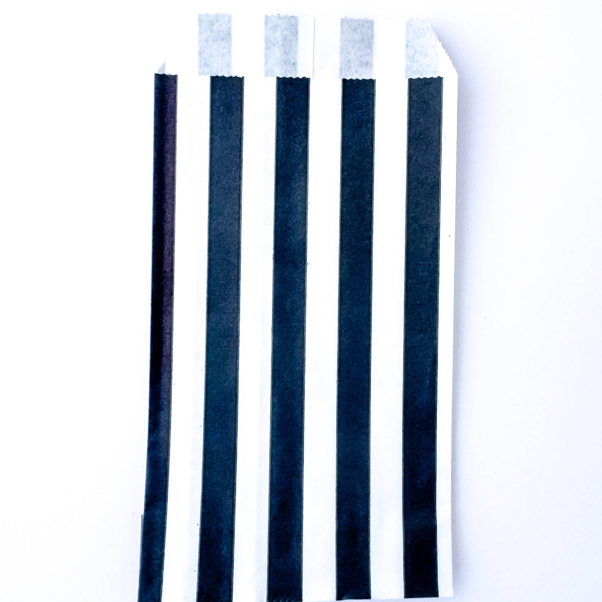 Enveloppes en cellulose Remini 9x17cm 100u MINISTRIPES Noir