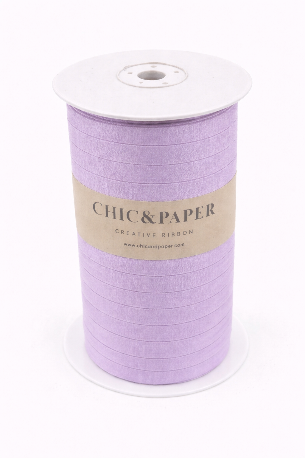 Cotton Ribbon UNICOLOR XL 15mm x 250m Lavanda