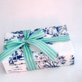 Bobina Luxury 70cm x 100m VINTAGE GARDEN Navy