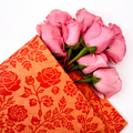Ecowaterproof 70cm x 50m WILD ROSE Orange/Rojo