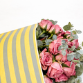 Ecowaterproof 70cm x 50m RAYURES Citron/Bleu