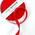 Cotton Ribbon UNICOLOR 15mm x 50m Rojo