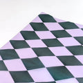 Papel Seda 25 hojas 86x62cm DIAMOND Lavanda/Verde Bosque