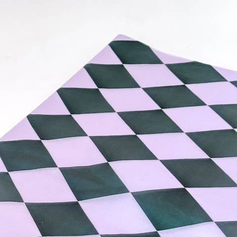Papel Seda 25 hojas 86x62cm DIAMOND Lavanda/Verde Bosque
