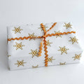 Bobina Celulosa 70cm x 100m SNOWFLAKE Mustard