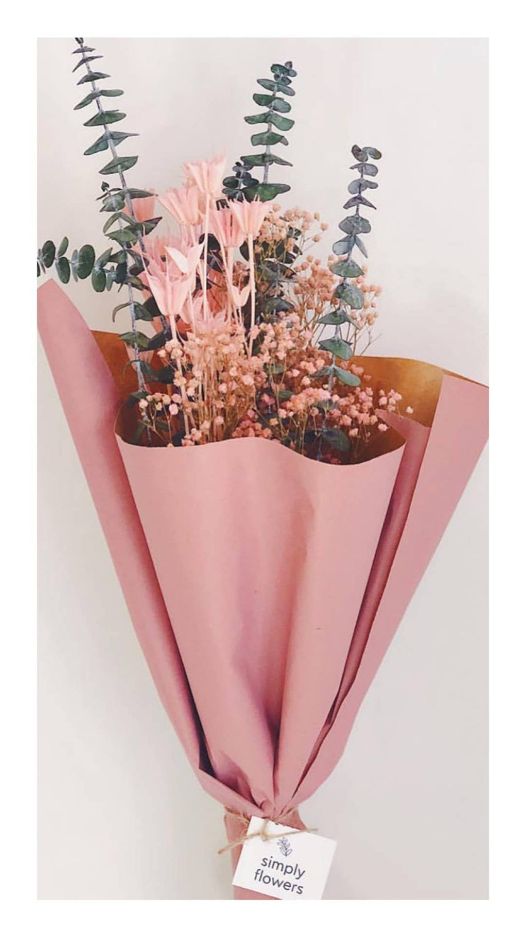 Bobina Kraft 70cm x 50m LISO Rosa Vintage