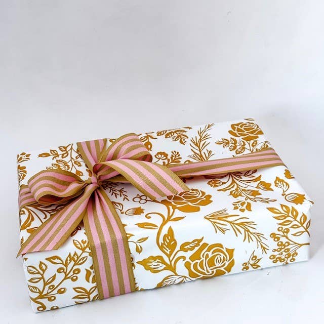 Bobine Luxury 70 cm x 100 m WILD ROSE Moutarde