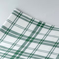 Papel Seda 500 Hojas 62x86cm TARTAN Verde Vintage