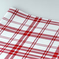 Papel Seda 500 Hojas 62x86cm TARTAN Rojo